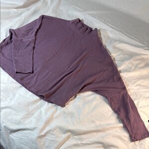 Melrose and Market Lavender Ribbed Top